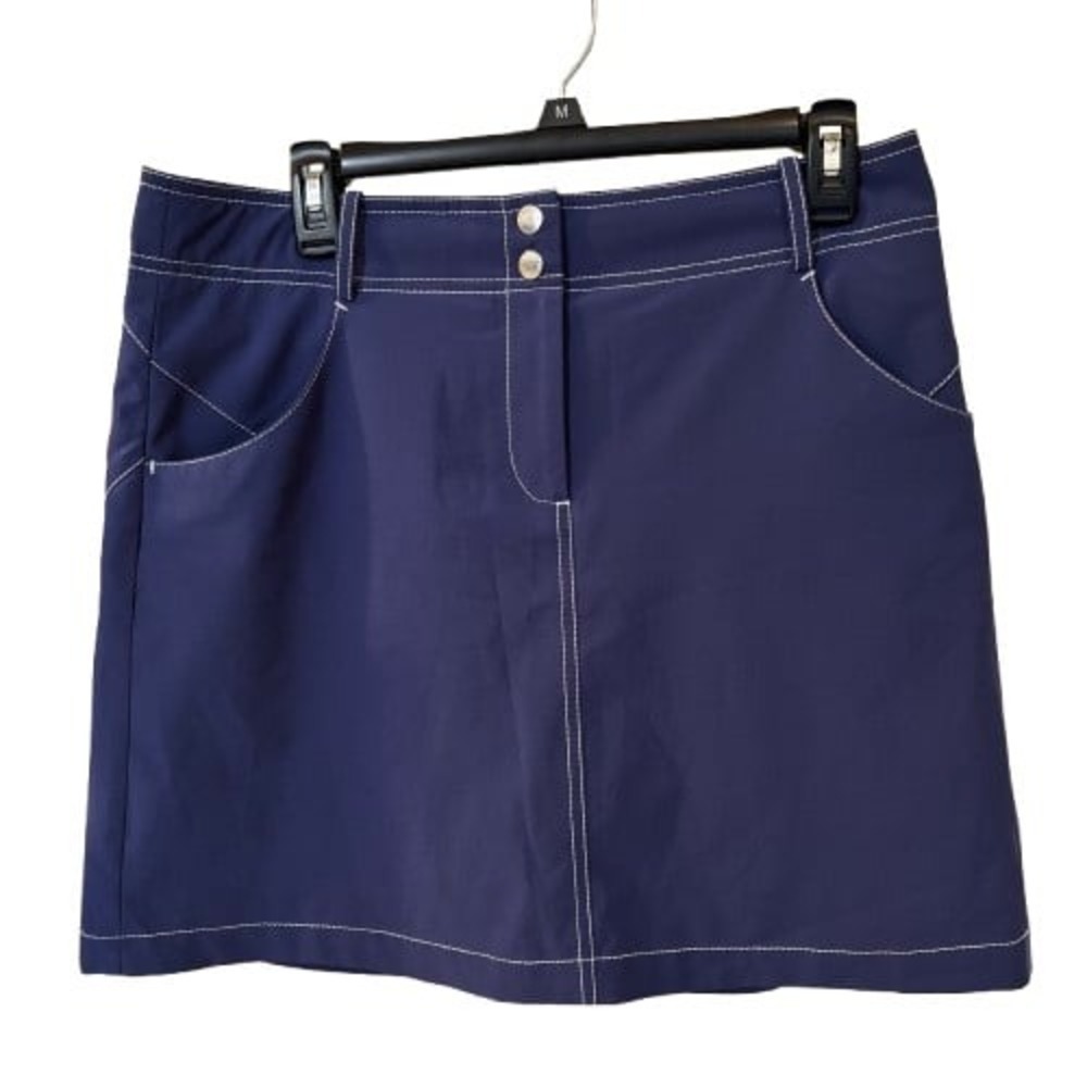 Annika Cutter & Buck Women's 8 Golf Skort Athletic Blue